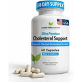 Cholesterol Supplement - All-Natural Ingredients to Support Normal Colesterol Levels. Supports Optimal Circulation. 60 Capsules