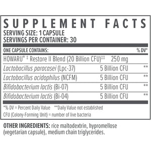 Biote Nutraceuticals - Multi-Strain PROBIOTIC 20B - Gut + Digestive (30 Capsules)