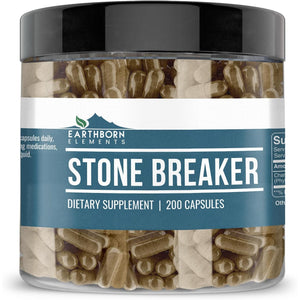 Earthborn Elements Chanca Piedra (Stone Breaker), 200 Capsules, Pure & Undiluted, No Additives