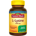 Nature Made L-Lysine 1000 Mg, Dietary L-Lysine Supplements, 60 Tablets, 60 Day Supply