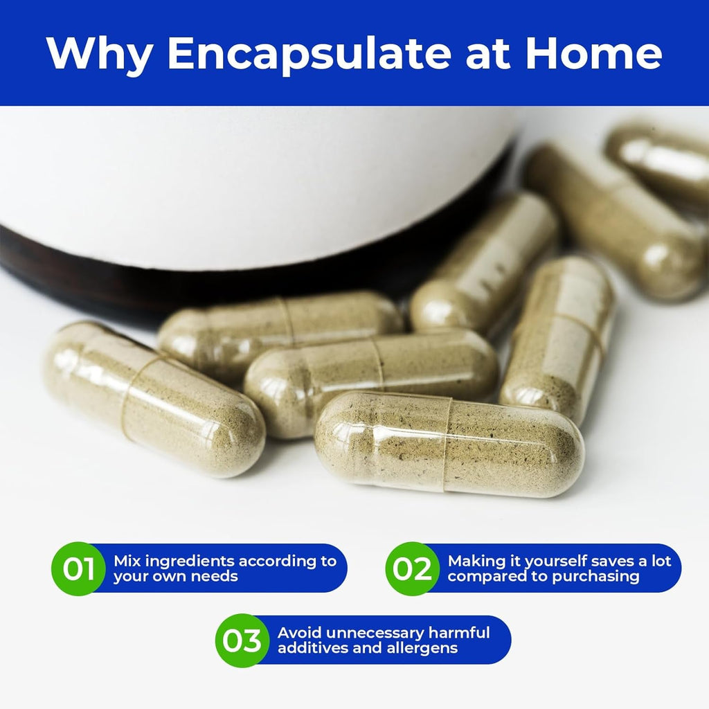 Empty Vegan Capsules Size 00-100 Count DIY Vegetable Capsules