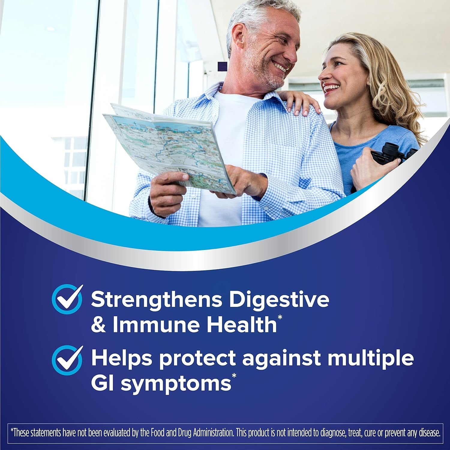 Florastor Probiotics for Digestive & Immune Health, 20 Capsules, Probiotics for Women & Men, 1 Probiotic Worldwide, Flush Out Bad Bacteria & Boost the Good with Our Strain Saccharomyces Boulardii