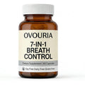 Ovouria Breath and Gut Balance - 7-In-1 Breath Control, Targets Bad Breath at the Gut Root, Natural Ingredients with Probiotics, Vegan Gluten-Free, 60 Capsules(1Pc)