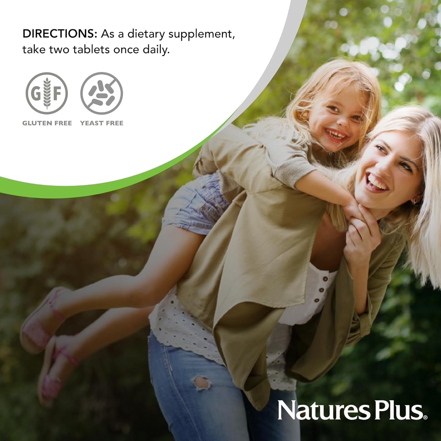 Naturesplus Women’S Ultra Hair plus - 60 Sustained Release Tablets - Nutritional Support for Healthy Hair Structure - Gluten Free - 30 Servings