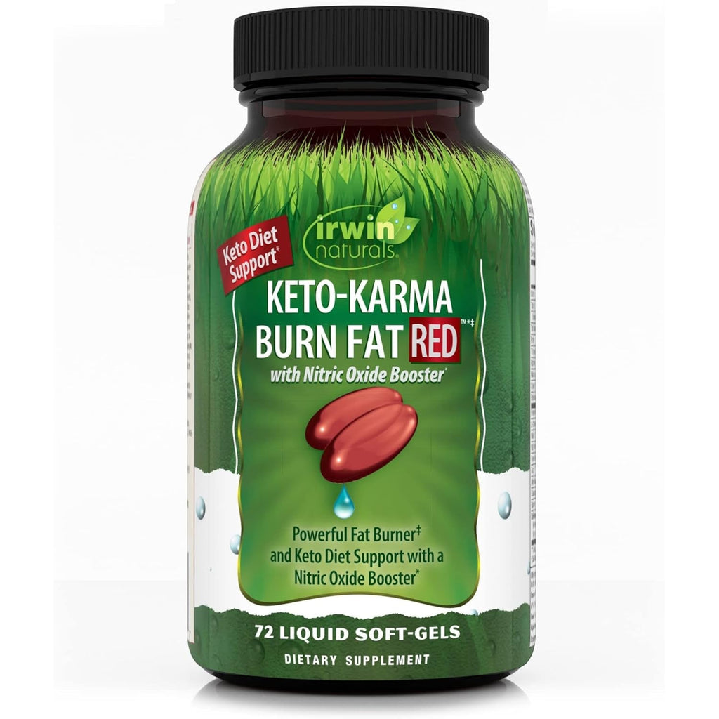Irwin Naturals Keto-Karma Burn Fat Red 72 Sgels