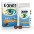 Ocuvite Blue Light Lutein & Zeaxanthin Supplement, Eye Vitamin for Eye Strain, Vision & Ocular Health Support, Softgels for Screen & Sunlight Exposure, 30 Softgels