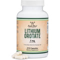 Lithium Orotate 5Mg of Elemental Lithium for Cognition and Brain Health, 210 Capsules (Third Party Tested, Vegan Safe, Non-Gmo) by Double Wood Supplements