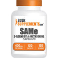 Bulksupplements.Com Same Capsules - S-Adenosyl-L-Methionine, Same Supplement - Gluten Free, 1 Capsule per Serving (400Mg), 120 Capsules (Pack of 1)
