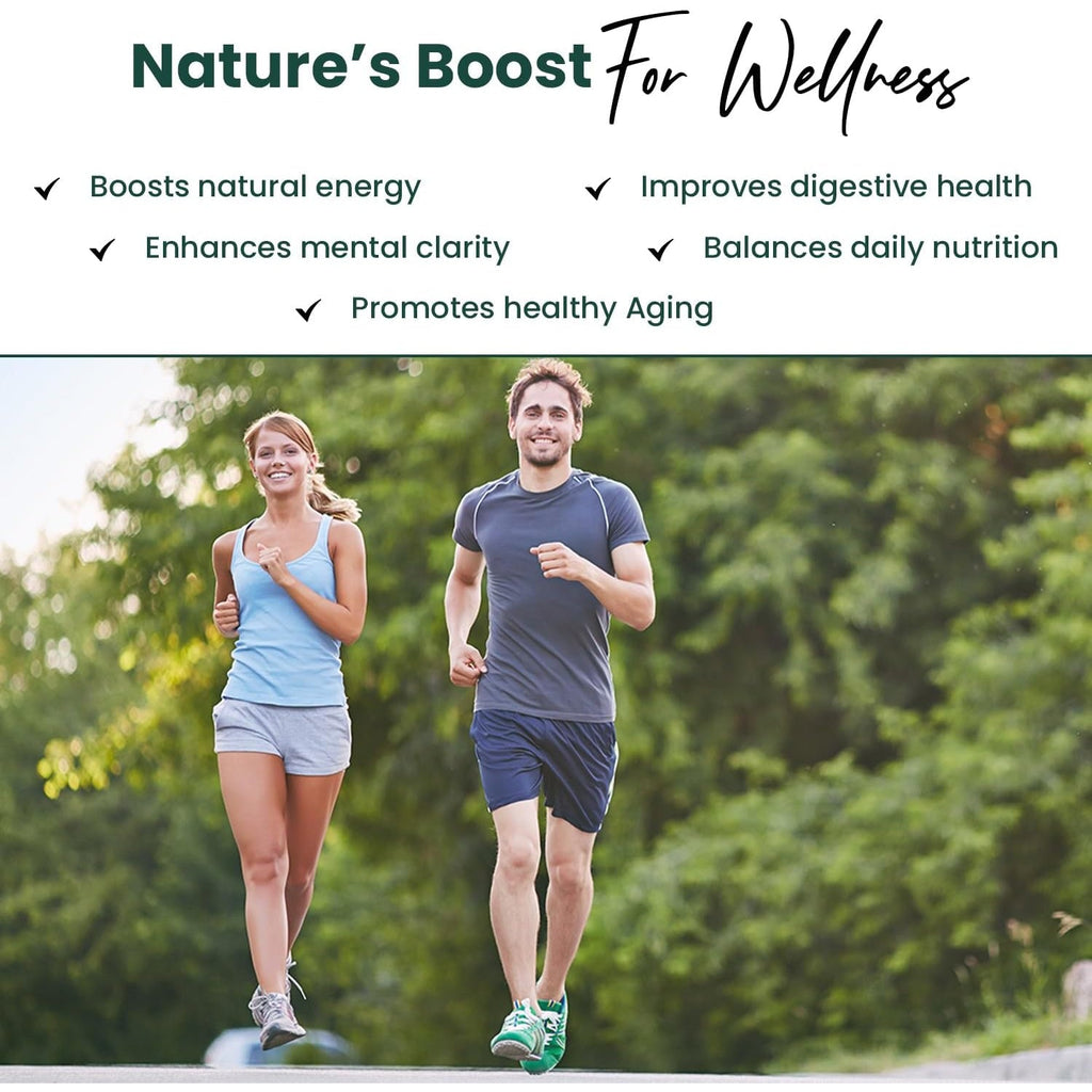 Greens+ Organic RAW Superfood Powder, Super Blend Immune Support, Morning Kick, Energy Boost, Nutrition Vibrant Health, Dietary Supplement, Vegan Soy/Dairy/Gluten Free(8.46Oz)