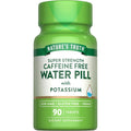 Nature'S Truth Super Strength Water Pill with Potassium | 90 Count | Caffeine Free | Vegan, Non-Gmo & Gluten Free