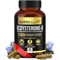 Earth Elixir Ecdysterone Supplements 900Mg (180Capsules) – Made in USA - Muscle Building Supplements for Men W/ 95% Beta Ecdysterone W/Hydroxypropyl-Β-Cyclodextrin for Enhanced Bioavailability