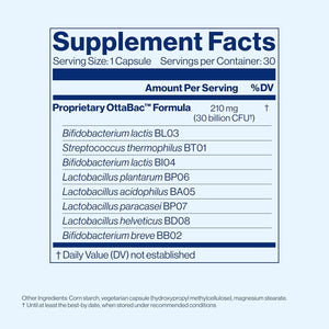 VSL4® Gut Daily Probiotics for Gut Health - 30B Cfus, Multi-Strain Digestive Support for Women & Men, Promotes Gut Balance & Regularity, Potent, Shelf-Stable Probiotic Supplement, 30 Capsules