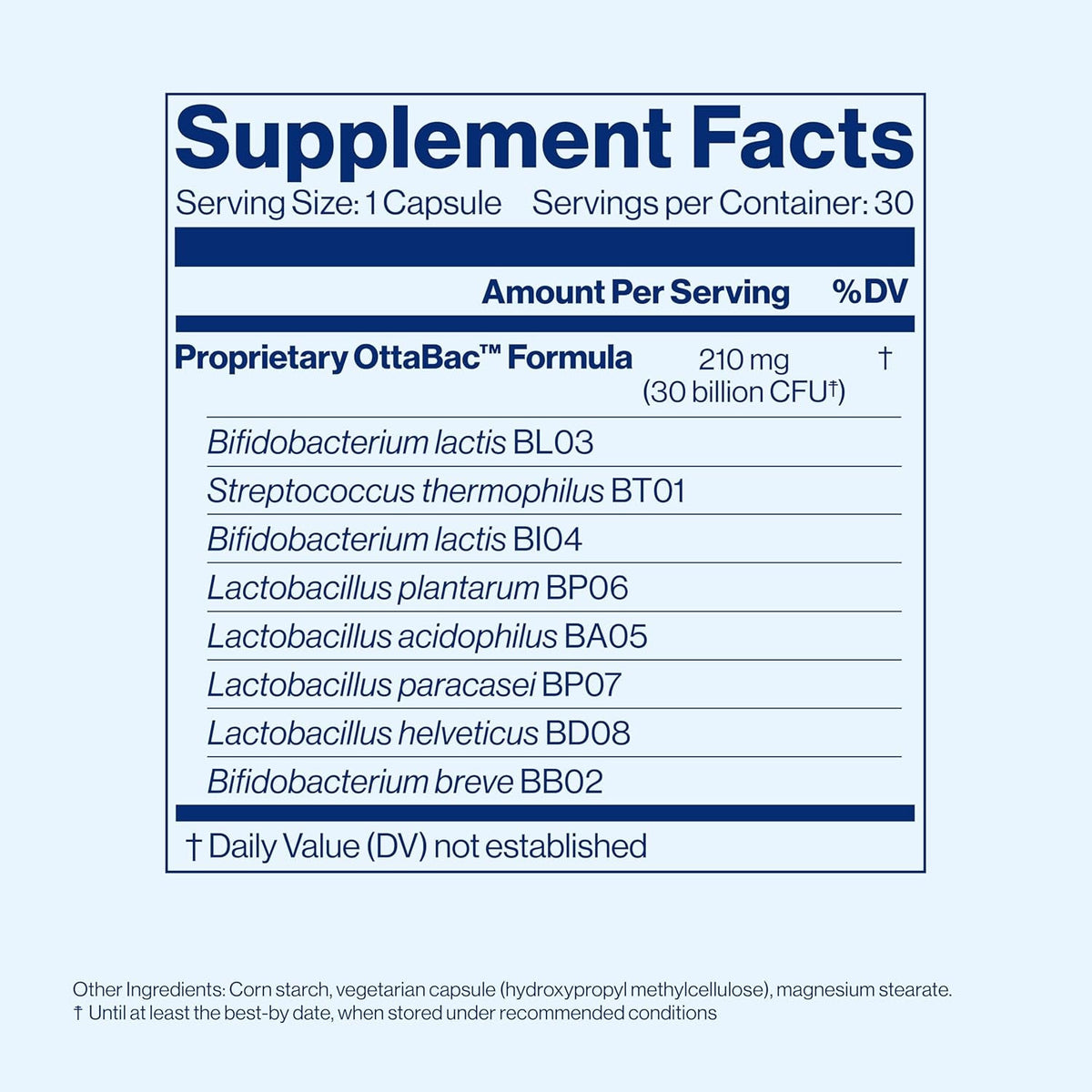 VSL4® Gut Daily Probiotics for Gut Health - 30B Cfus, Multi-Strain Digestive Support for Women & Men, Promotes Gut Balance & Regularity, Potent, Shelf-Stable Probiotic Supplement, 30 Capsules