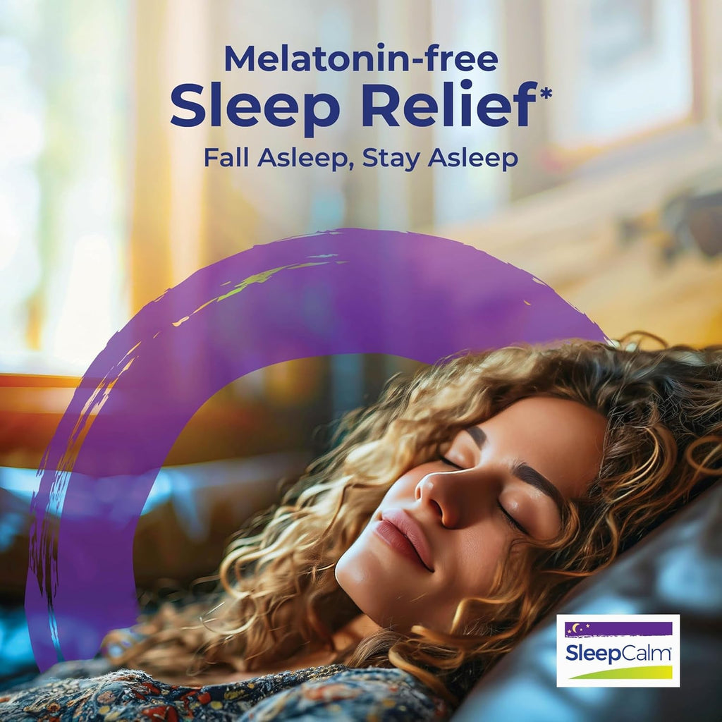 Boiron Sleepcalm on the Go Sleep Aid for Deep, Relaxing, Restful Nighttime Sleep - Melatonin-Free and Non Habit-Forming - 80 Count (Pack of 2)