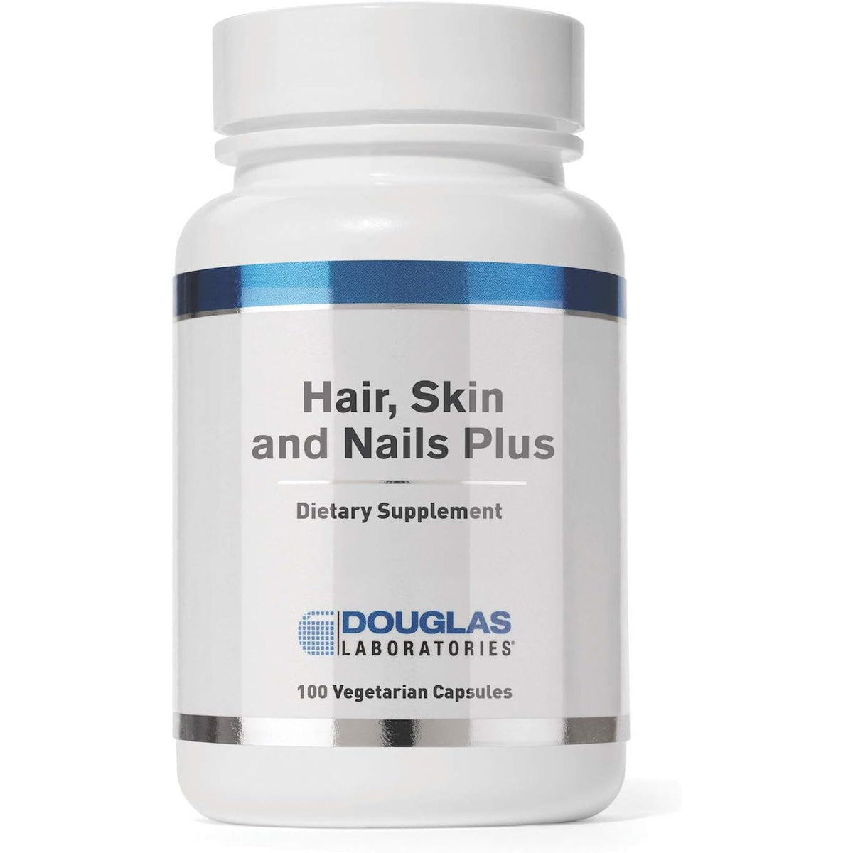 Douglas Laboratories Hair, Skin & Nail plus | Vitamins, Minerals, and Nutrients Formulated to Support Healthy Hair, Skin, and Nails | 100 Capsules