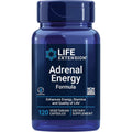 Life Extension Adrenal Energy Formula, Helps Inhibit the Effects of Stress, Holy Basil, Cordyceps, Bacopa and Ashwagandha, Gluten Free, Non-Gmo, Vegetarian, 120 Capsules
