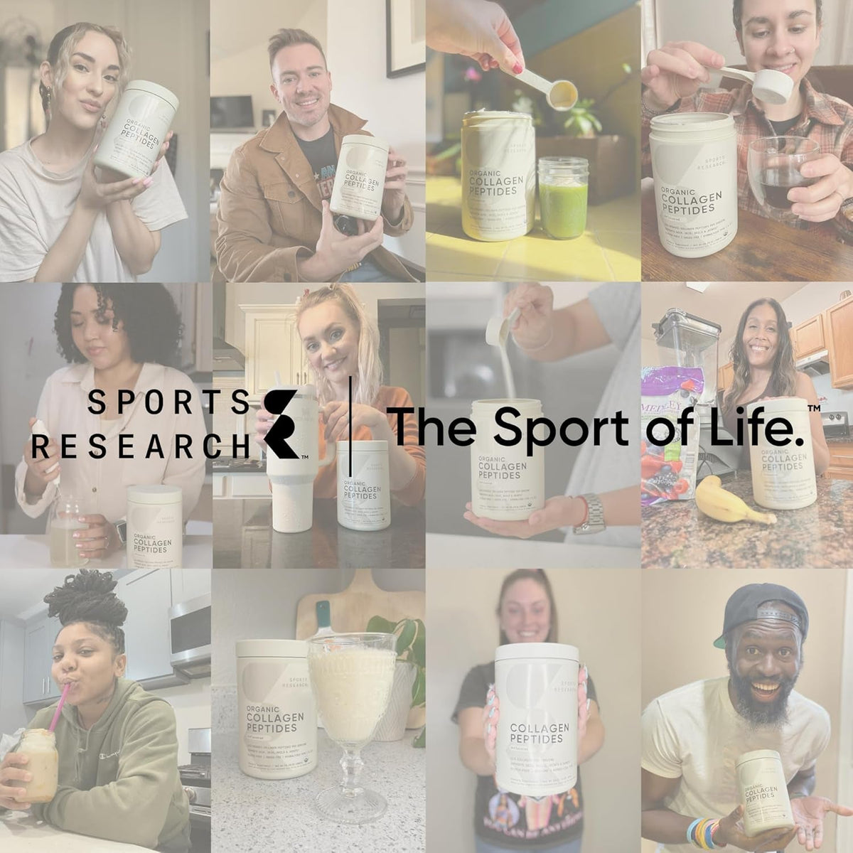 Sports Research Marine Collagen Peptides Powder - Sourced from Wild-Caught Fish, Pescatarian Friendly, Keto Certified & Non-Gmo Tested - Easy to Mix in Water or Juice! (34 Servings)