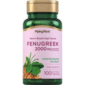 Piping Rock Fenugreek Capsules | 100 Pills | Concentrated Seed Extract | Herbal Supplement for Women | Non-Gmo, Gluten Free