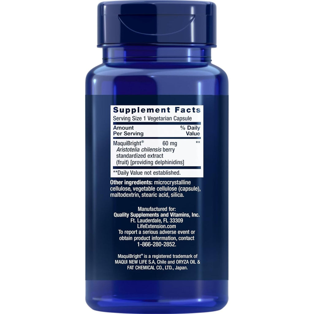 Life Extension Tear Support with Maquibright, 90 Vegetarian Capsules