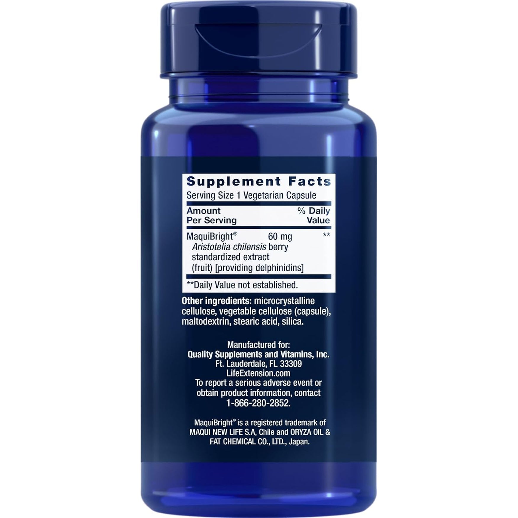 Life Extension Tear Support with Maquibright, 90 Vegetarian Capsules