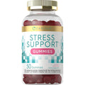 Carlyle Stress Support Supplement Gummies | 50 Count | for Women and Men | with GABA and L-Theanine | Strawberry Lemon Flavor | Non-Gmo & Gluten Free