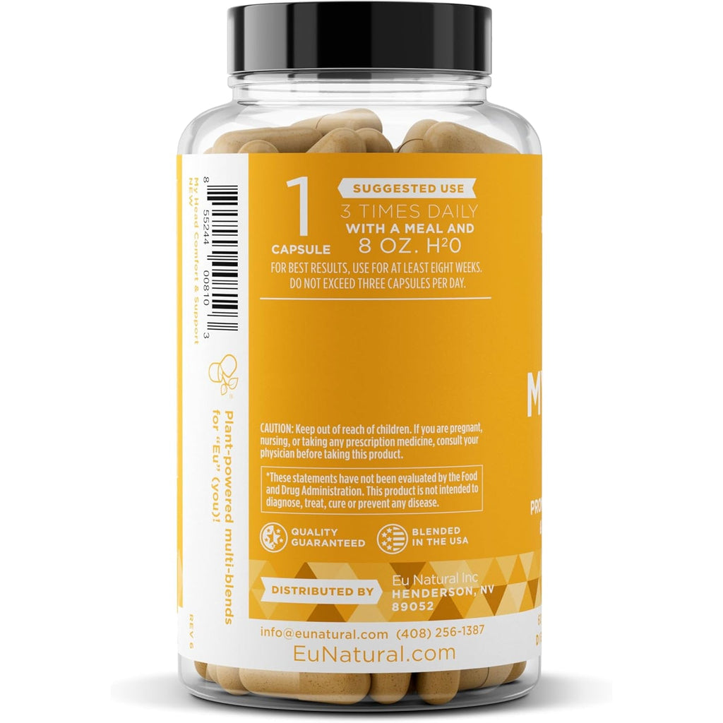 My Head! Headache Vitamins - Sensitivity, Tension, Comfort, Healthy Head Function for a Clear Mind - Fast Acting Magnesium, Feverfew, Boswellia, Vitamin D, Ginger, & More - 60 Soft Capsules