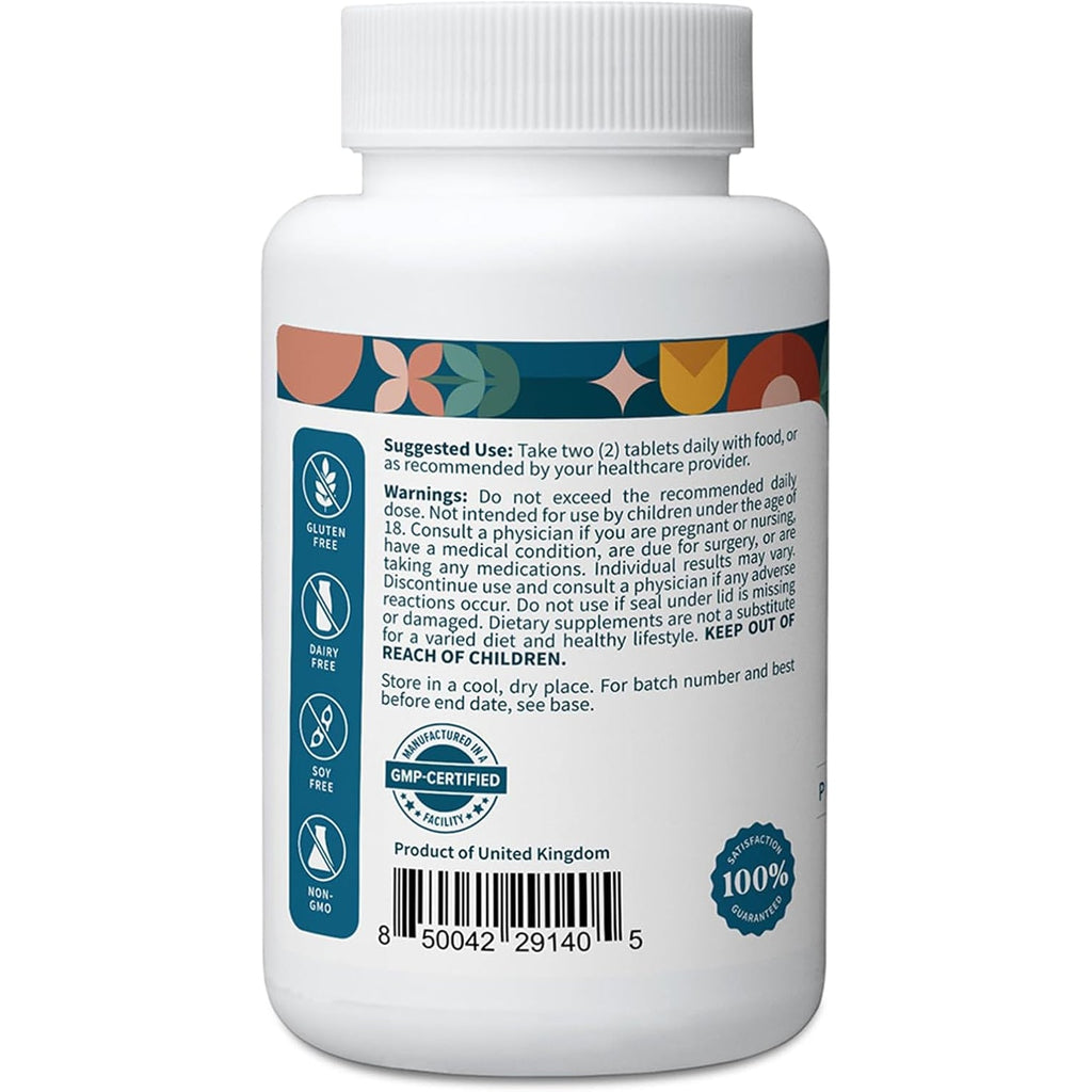 Pattern Wellness Glucosamine Chondroitin Complex with MSM & Hyaluronic Acid – Supports Joint, Cartilage & Flexibility Health – 60 Tablets