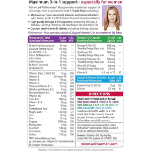 Wellwoman Max Capsules - Pack of 84