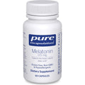 Pure Encapsulations Melatonin 0.5 Mg - Natural Sleep Helper for Bedtime - Regulates Sleep-Wake Cycle - 0.5 Mg Melatonin - Vegan & Non-Gmo - 60 Capsules