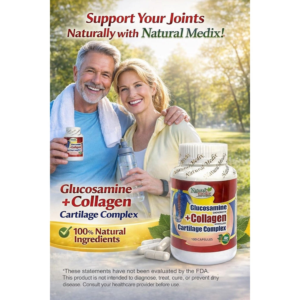 GLUCOSAMINE CHONDROITIN + HYDROLYZED Collagen + Cartilage Complex - Premium Joint Support 100% Peruvian Supplement