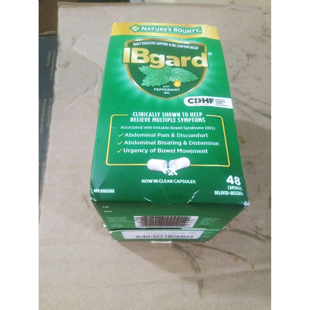Ibgard Daily Gut Health Support Dietary Supplement, 96 Capsules (Packaging May Vary)