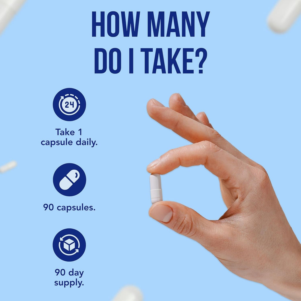 SAM-E Supplement 400Mg | Easy Absorption S-Adenosyl-L-Methionine Sam-E 400Mg for Bone and Mood Support Supplement | Made in the USA Non-Gmo and Gluten Free (90 Day Supply)