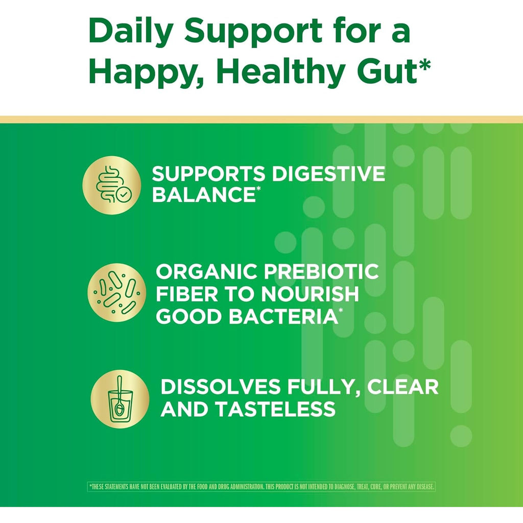 Renew Life Adult Completely Clear Organic Prebiotic Keto Friendly Fiber, Powder, 7 Oz. (Package May Vary)
