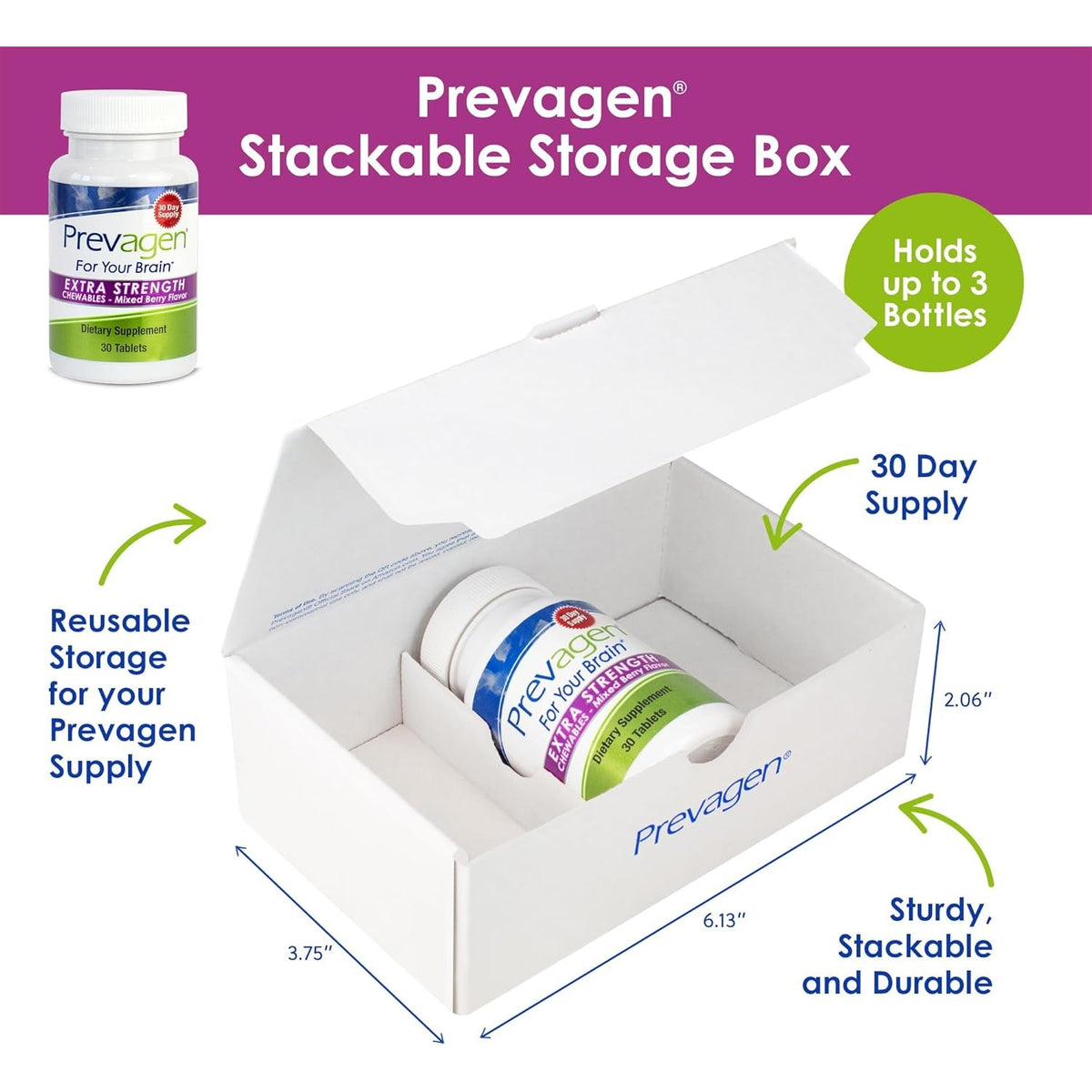 Prevagen Extra Strength Mixed Berry Chewables - 30 Tablets (1 Month Supply) | Formulated for Your Brain | 20Mg of Apoaequorin plus Vitamin D3