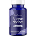 Santo Remedio Buenas Noches Sleep Support with Zylaria®, Melatonin & DE111® Probiotics – Digestive & Nighttime Support Supplement by Dr Juan Rivera – 60 Vegetarian Capsules