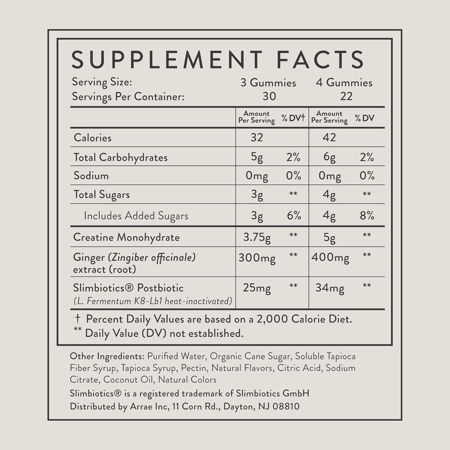 Arrae Tone Gummies – Creatine Monohydrate 5G for Women – Support Lean Muscle, Strength & Recovery – Hormone-Friendly Muscle Toning Supplement – Mixed Berry Flavor – 90 Count
