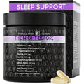 Formulation Factory the Night before Magnesium Glycinate Sleep Aid, 10-In-1 Sleep Supplement with Melatonin 4Mg, L-Theanine, Lemon Balm, Tart Cherry, Relaxation, Recovery, Sleep Support, 120 Capsules