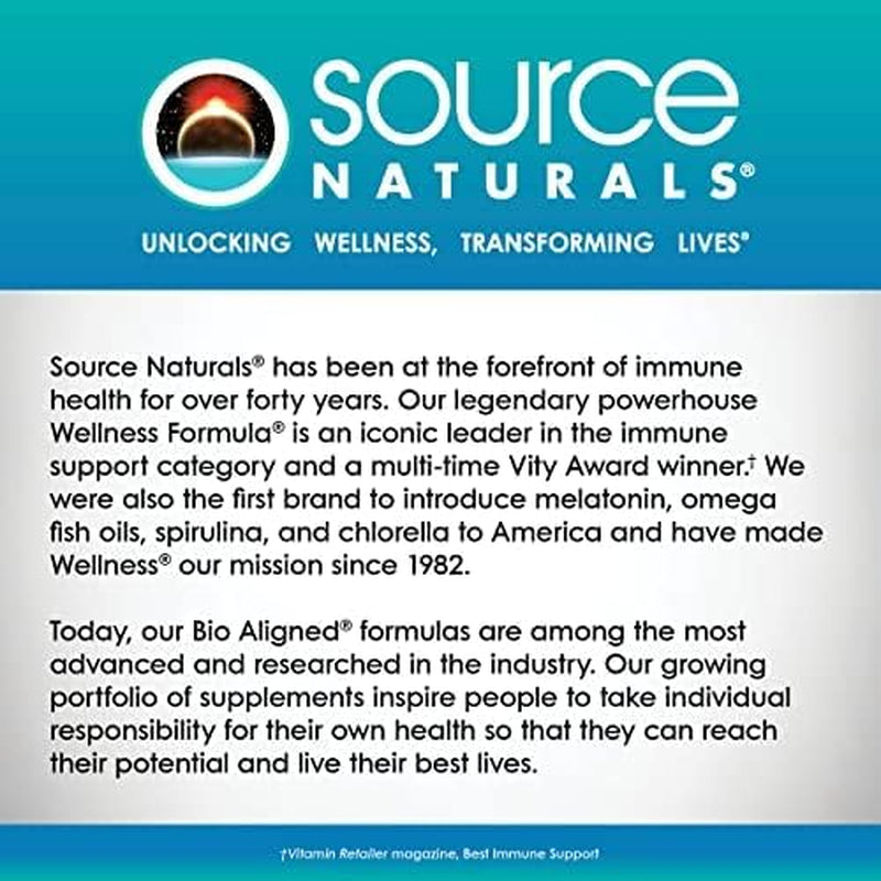 Source Naturals Melatonin, Helps Promote Sleep* - 2 Mg - 120 Time Release Tablets