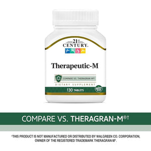 21St Century Therapeutic M Tablets 130 Count