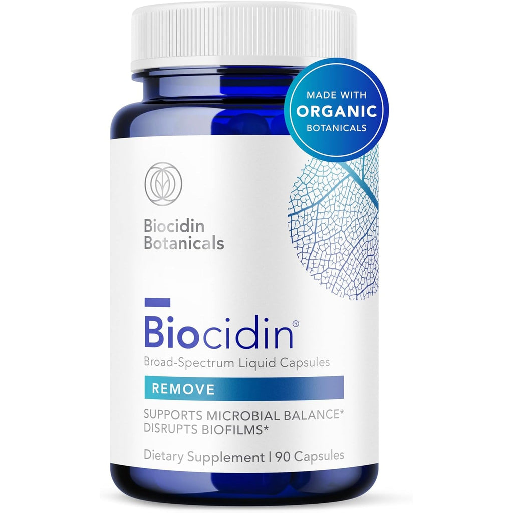 Biocidin Capsules - Biofilm Disruptor - Supports Gut Detox Cleanse, Healthy Microbial Balance, Immune Function & Gut Health - Professional-Grade Herbal Supplement with 18 Botanicals (90 Capsules)