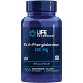 Life Extension D, L-Phenylalanine Capsules, 500 Mg – Supports Mood Health, Promotes Neurotransmitter Health – Gluten-Free, Non-Gmo, Vegetarian – 100 Capsules