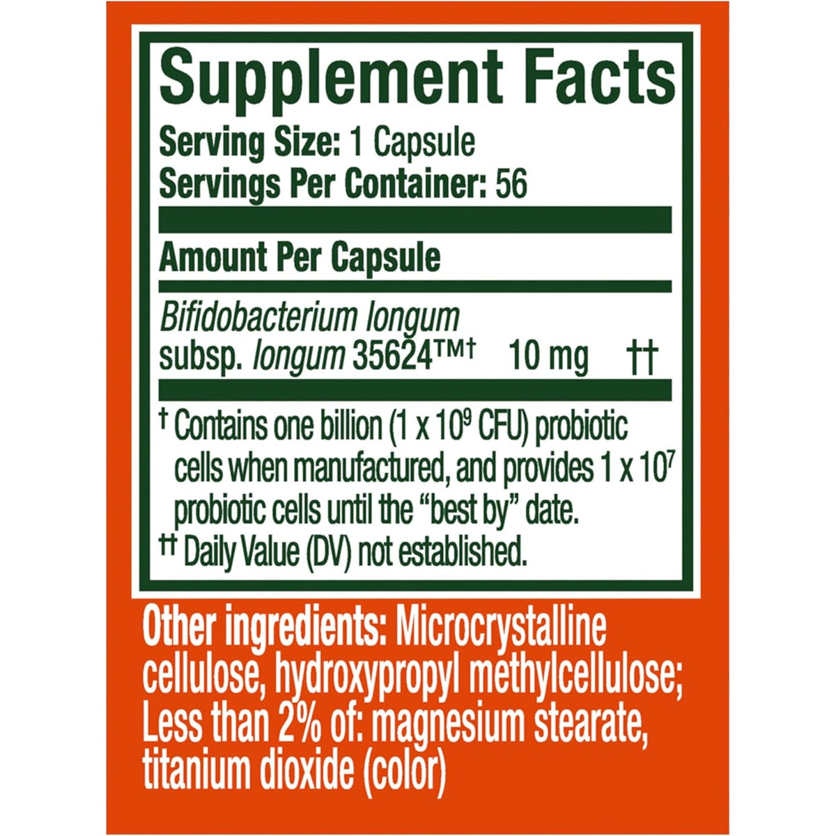 Align Probiotic, 24/7 Digestive Support*§, Probiotics for Women and Men, Probiotics for Digestive Health, Men and Womens Probiotic Capsules Help Relieve Occasional Bloating & Gas*, 56 Capsules