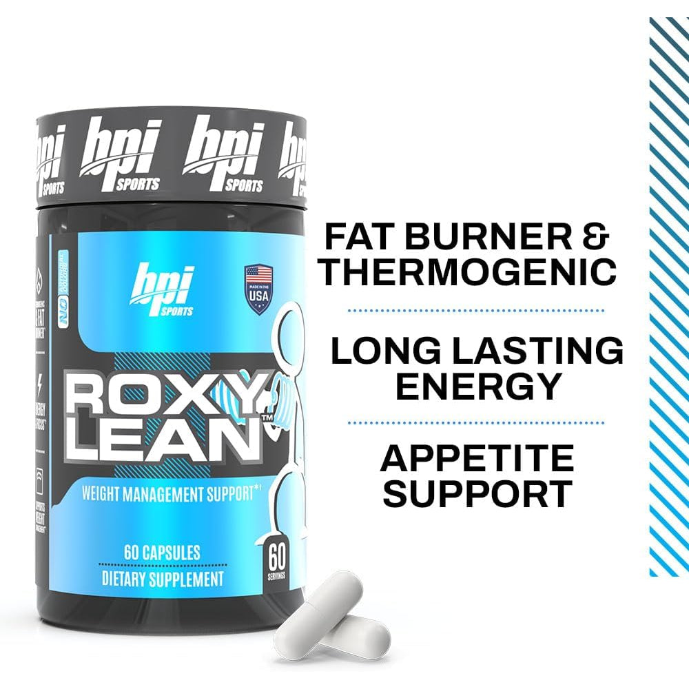 BPI Sports - Roxylean Extreme Fat Burner & Weight Loss Supplement, 60 Count (Packaging May Vary)