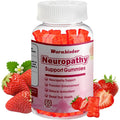 Sugar Free Neuropathy Support Gummies for Nerve – Enhanced Nerve Health, Regeneration, Cognitive Support with Vitamin B1, B6, B12, Magnesium, ALA, Turmeric, Coq10 & More
