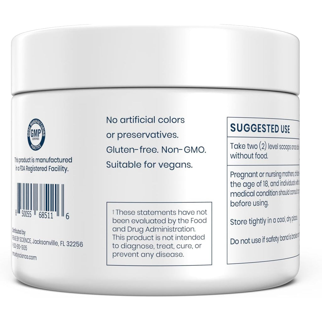 Renue by Science Nicotinamide Riboside | 1000Mg Nicotinamide Powder - High Strength NR NAD Powder Sublingual Citrus Burst Flavor | Manufactured in the USA & Third-Party Tested | 60 Servings