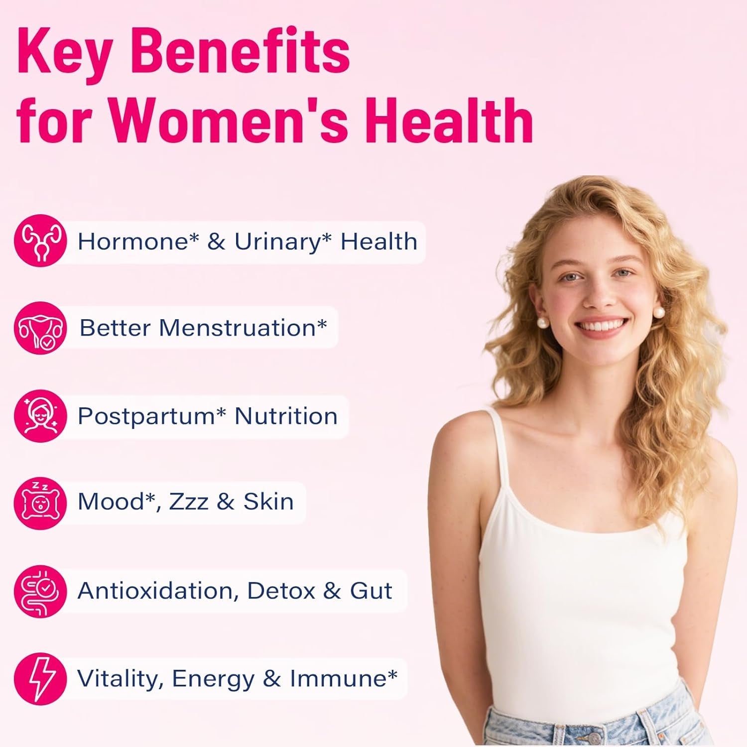 12-In-1 Beef Organ Supplement for Women - Beef Liver, Uterus, Kidney, Heart, Pancreas, 5 Vitamins & 2 Herbs, Hormone Balance, Menstruation, Energy, Immune - 100% Grass Fed, Pasture Raise - 120 Caps