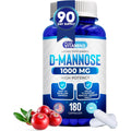 We like Vitamins D-Mannose 1000Mg Capsules - 180 Easy to Swallow Veggie Capsules - Cranberry D Mannose Supplement Helps Support Bladder and Urinary Tract Health