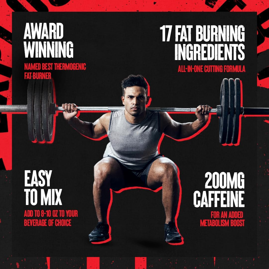 Animal Cuts Thermogenic Fat Burner Powder - Weight Loss for Women and Men for Metabolism, Energy, Focus, and Nootropic Brain Support with Ketones Appetite Suppressant - Orange Mango Flavor
