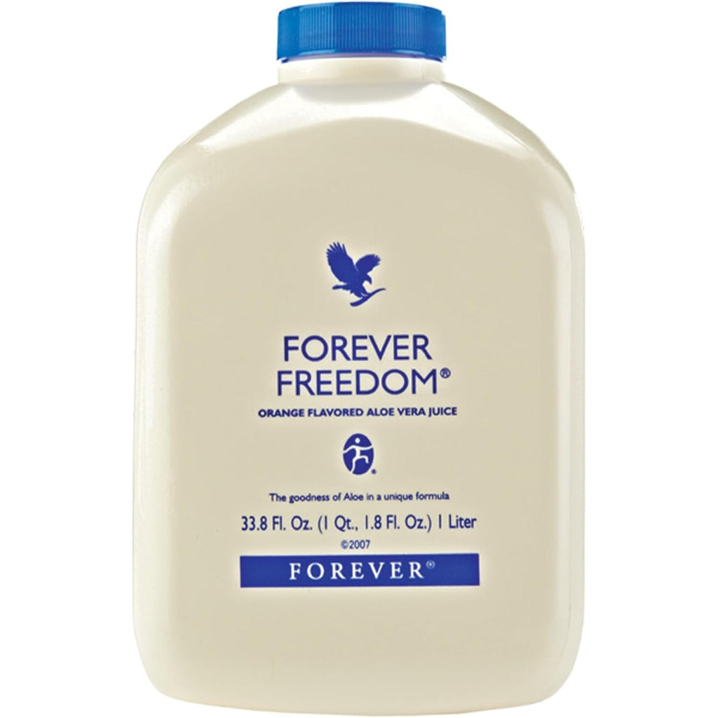 Forever Living - Forever Freedom - Aloe Vera Joint Support with Glucosamine and Chondroitin - Orange Flavor - 33.8 Fl Oz (Pack of 1)