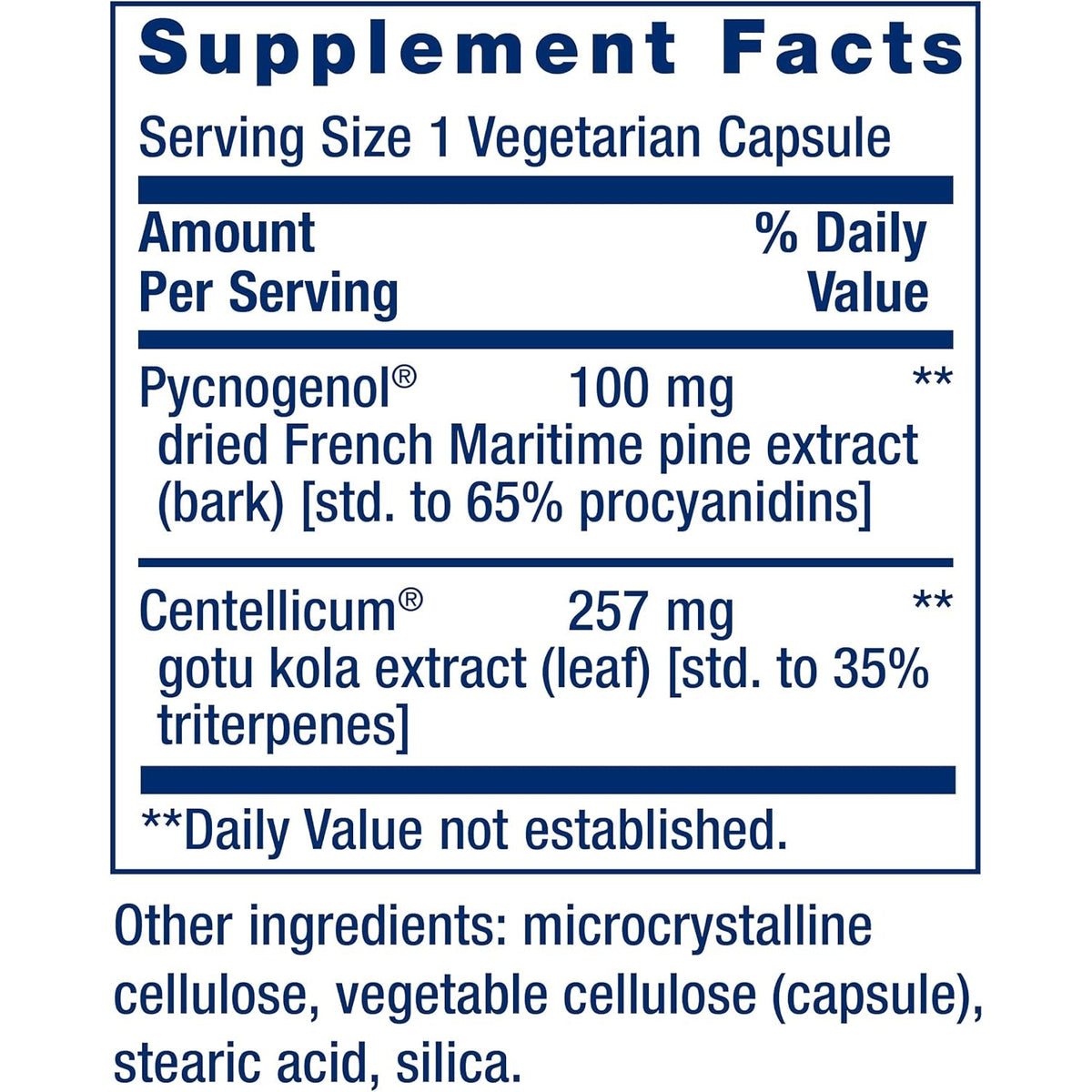 Life Extension Arterial Protect - Blood Pressure Supplement for Heart Health - with Gotu Kola and Pycnogenol Dried French Maritime Pine Bark Extracts - Gluten-Free, Non-Gmo, Vegetarian - 30 Capsules